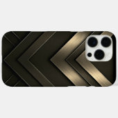 Layered Zickzack Abstract Design Case-Mate iPhone Hülle (Rückseite (Horizontal))