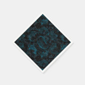 Layering Fishing-Muster 01.blue.b Serviette (Ecke)