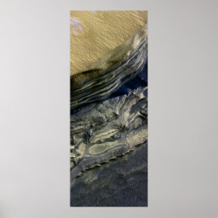 Layers exposed at Polar Canyon Poster