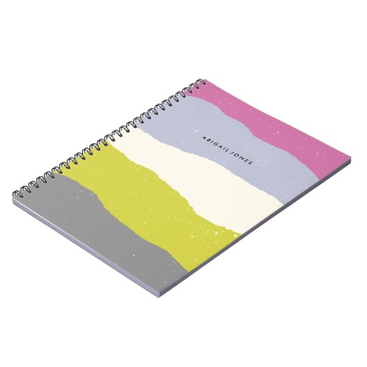 Layers Journal - Chartreuse Notizblock (Linke Seite)