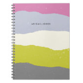 Layers Journal - Chartreuse Notizblock (Vorderseite)