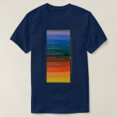 Layers of Atmosphere and Interior of Earth T-Shirt (Design vorne)