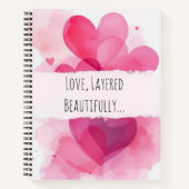 Layers of Love Notizblock (Vorderseite)