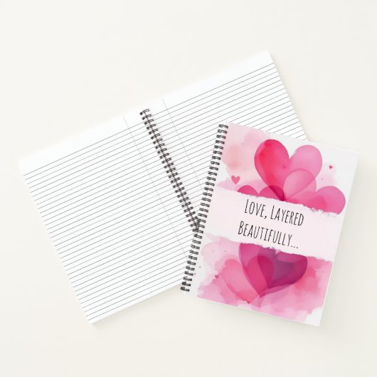 Layers of Love Notizblock (Innenseite)