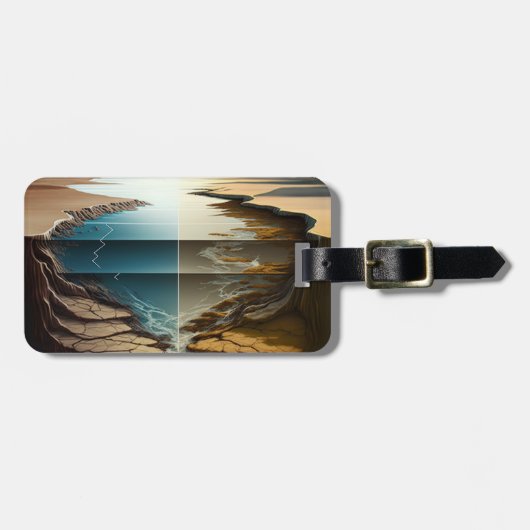 Layers Unveiled Gepäckanhänger (Vorderseite horizontal)