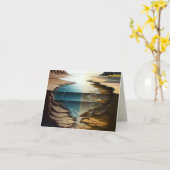 Layers Unveiled Karte (Gelbe Blume)