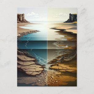 Layers Unveiled Postkarte