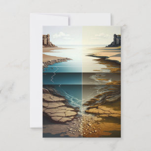 Layers Unveiled RSVP Karte