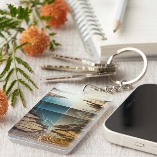 Layers Unveiled Schlüsselanhänger (Vorderseite rechts)