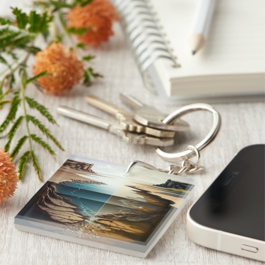 Layers Unveiled Schlüsselanhänger (Vorderseite rechts)