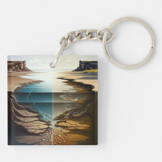 Layers Unveiled Schlüsselanhänger (Rückseite)