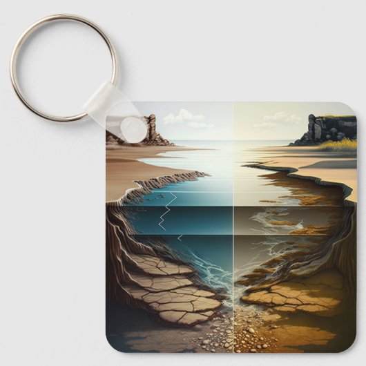 Layers Unveiled Schlüsselanhänger (Vorderseite)