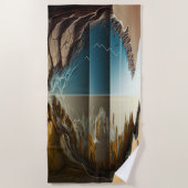 Layers Unveiled Strandtuch (Vorderseite)
