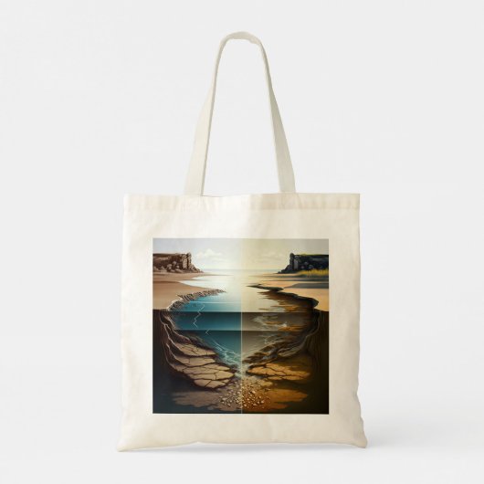 Layers Unveiled Tragetasche (Rückseite)