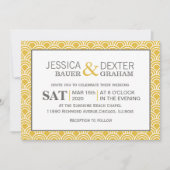 Layerte Scallops Einladung (Vorderseite)