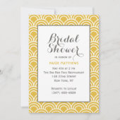 Layerte Scallops Einladung (Vorderseite)