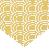 Layerte Scallops Kurzer Tischläufer (Ecke)