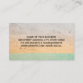 Layierter Text Visitenkarte (Rückseite)