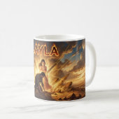 Layla Desert Love Storm Fantasy Art Tasse (VorderseiteRechts)