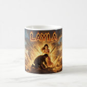 Layla Desert Love Storm Fantasy Art Tasse (Mittel)
