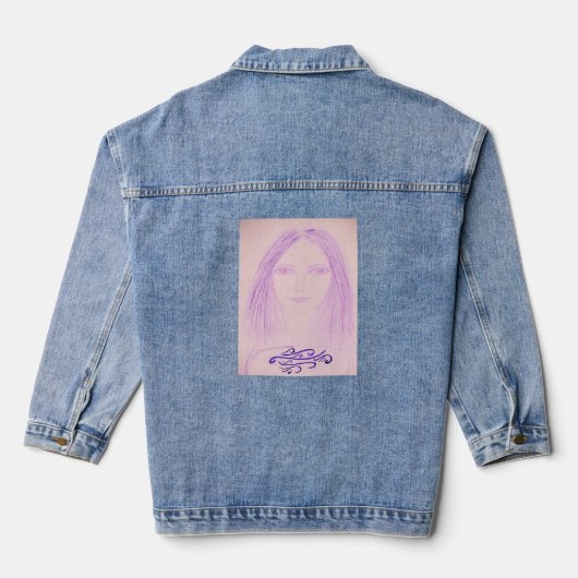 Layla Jeansjacke (Rückseite)