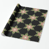 Layla Magical Snowflake Viktorianische Weihnachten Geschenkpapier (Ungerollt)