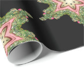 Layla Magical Snowflake Viktorianische Weihnachten Geschenkpapier (Rolleneckpunkt)