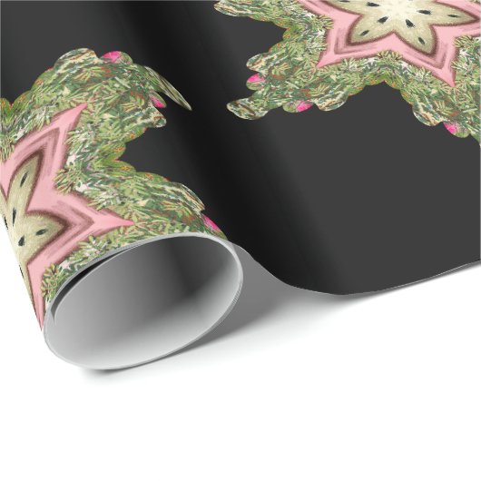 Layla Magical Snowflake Viktorianische Weihnachten Geschenkpapier (Rolleneckpunkt)