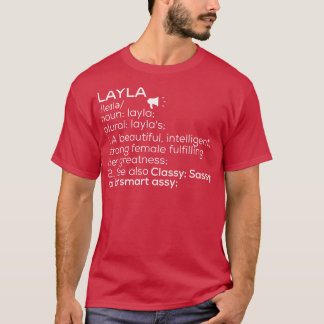 Layla Name Layla Definition Layla Weibliche Bezeic T-Shirt