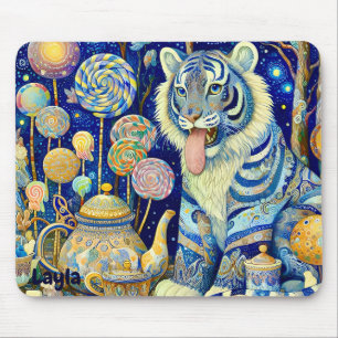 LAYLA ~ Paisley Tiger ~ Tee Party ~ Mousepad