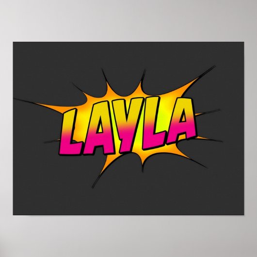 Layla Poster (Vorne)
