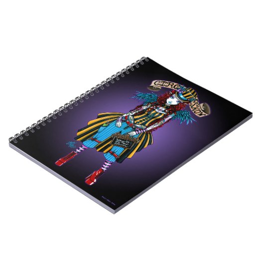 "Layla" Steampunk Notizblock (Linke Seite)