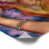 Layla und Madman von Portia St. Luke Poster (Ecke)