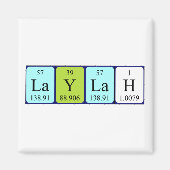 Laylah Periodenmagnet Magnet (Vorne)