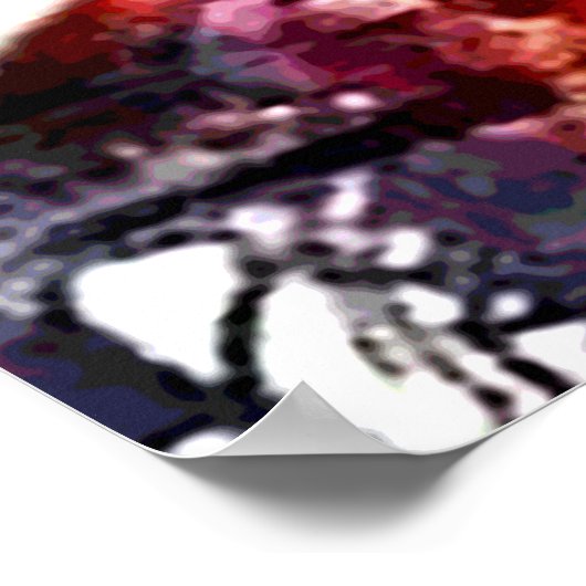 Layne Staley Portrait Poster (Ecke)