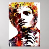 Layne Staley Portrait Poster (Vorne)