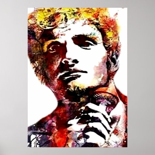 Layne Staley Portrait Poster (Vorne)