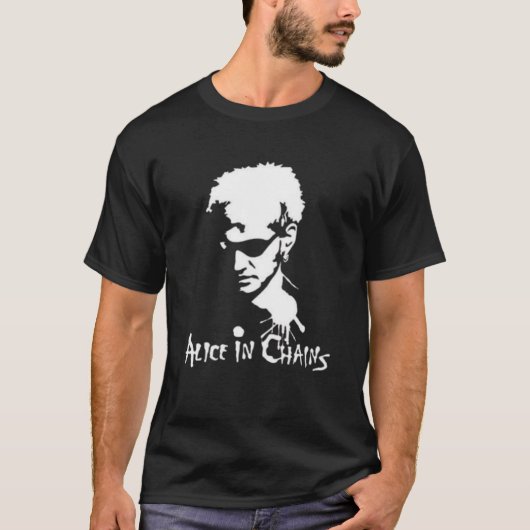 Layne Staley Portrait Tee – Alice in Chains Icon (Vorderseite)