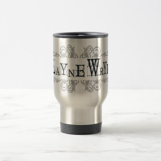 Layne Wrye Logo Reise-Tasse Reisebecher (Mittel)