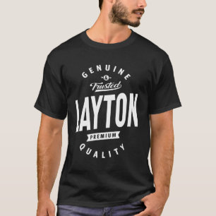Layton Personalisiert Name Geburtstagsgeschenk T-Shirt