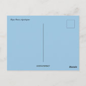 Laza Qusar Aserbaijan Postkarte (Rückseite)