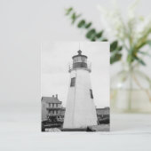 Lazaretto Point Lighthouse Postkarte (Stehend Vorderseite)