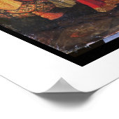 Lazarus am Tisch des Reichen, 1618 (Öl auf Leinwan Poster (Ecke)