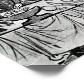 Lazarus am Tor des reichen Mannes Poster (Ecke)