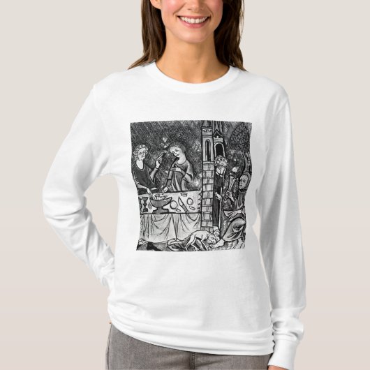 Lazarus am Tor des reichen Mannes T-Shirt (Vorderseite)