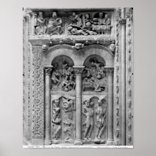 Lazarus und der reiche Mann, vom Südportal Poster