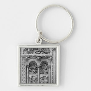 Lazarus und der reiche Mann, vom Südportal Schlüsselanhänger