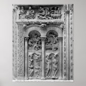 Lazarus und der Reiche, vom Südportal Poster (Vorne)