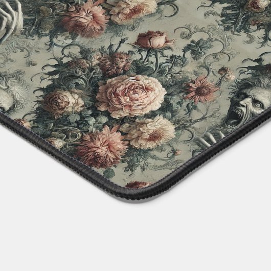 🩸 Lazarus Weeps - Gothic Viktorianisch Tapestry Schreibtischunterlage (Ecke)