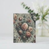 🩸 Lazarus Weeps - gotisch Viktorianisch Feiertagspostkarte (Stehend Vorderseite)